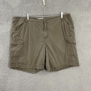 Columbia‎ Shorts Women 1x(42x9) Brown Outdoor Hiking Cargos